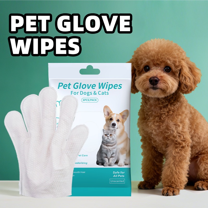 Pet Supplies Dog Wash - Lingettes pour animaux de compagnie, sans