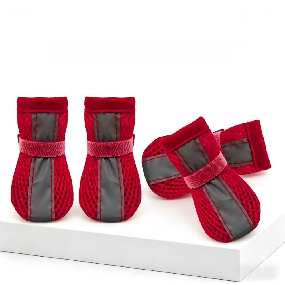 Dog Booties Paw Protector - 4 pièces/ensemble Chaussures pour chien durables