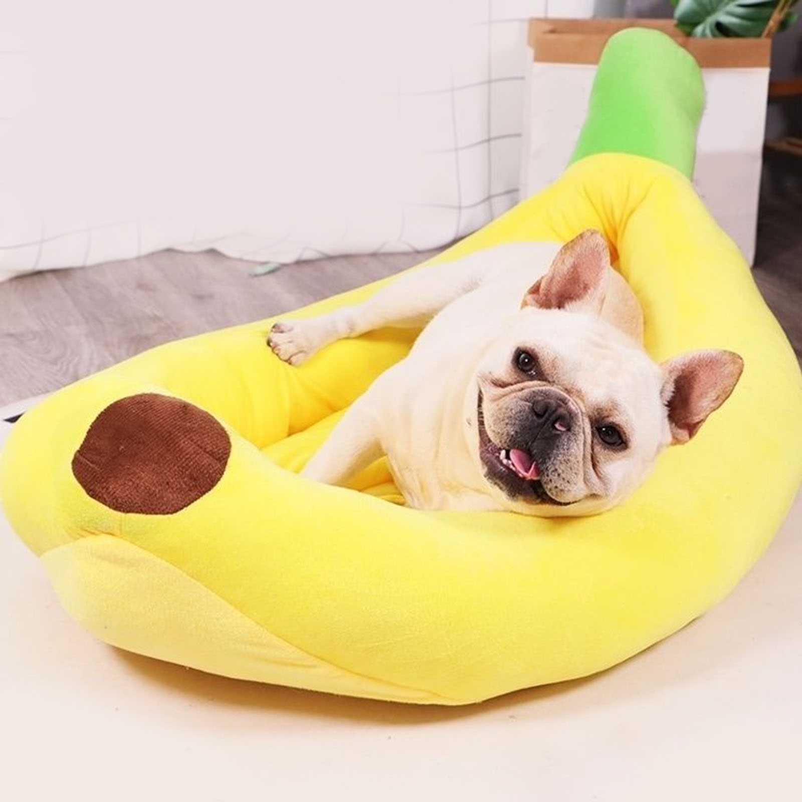 Pet Supplies Dog Wash - Lit en peluche respirant en forme