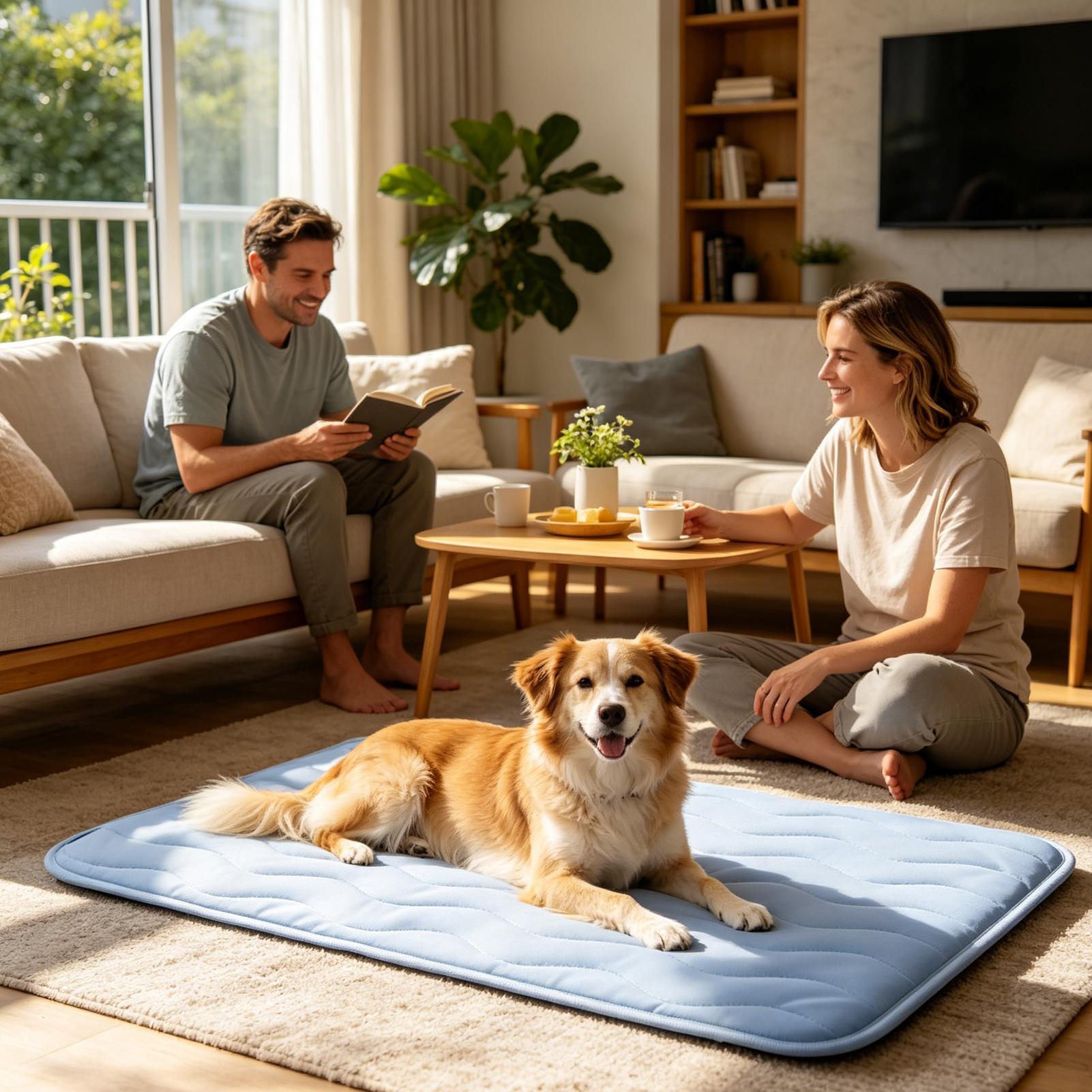 Pet Supplies Dog Wash - Tapis rafraîchissant pour chien, coussin de