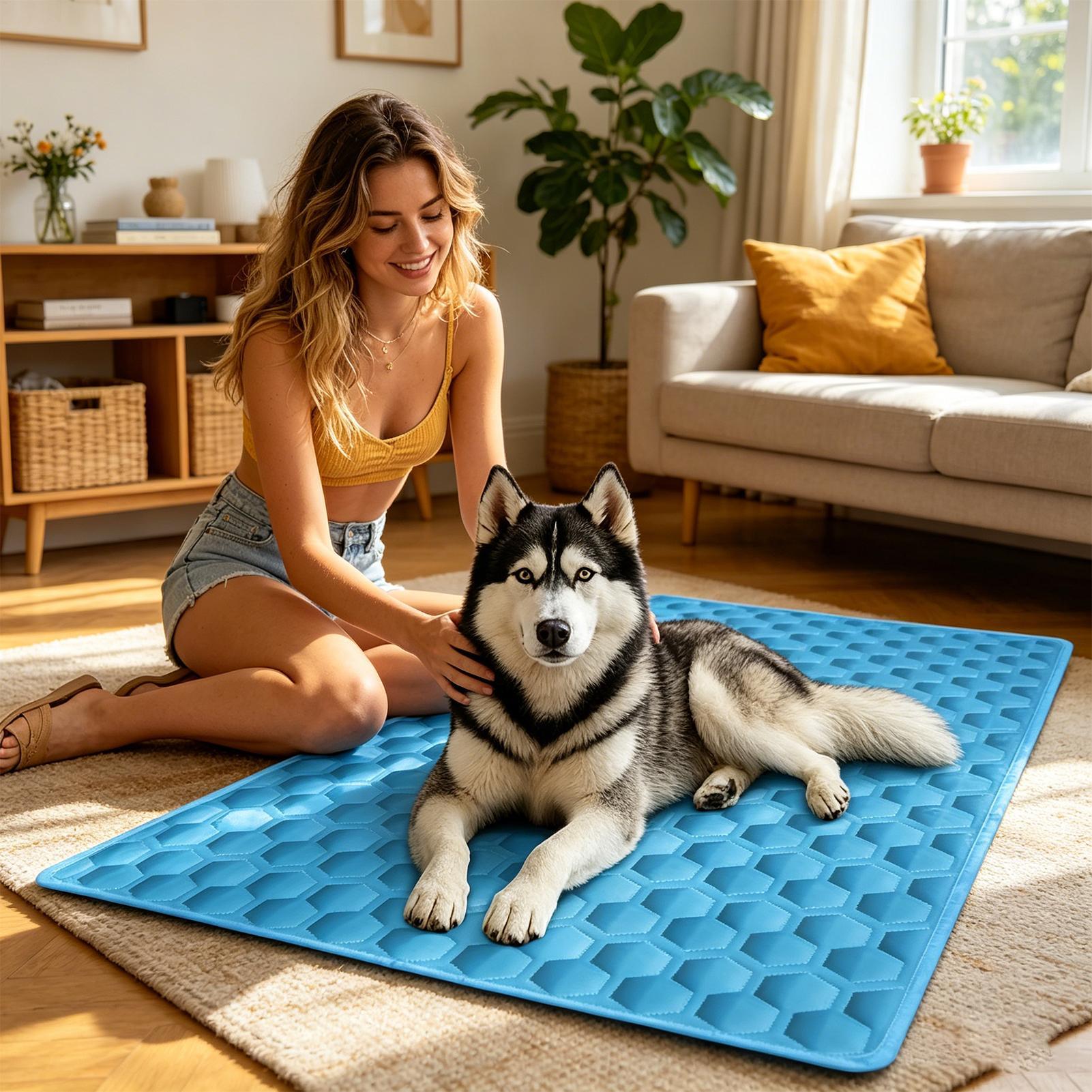 Tapis rafraîchissant d'été pou - Pet Supplies Dog Wash avis et prix