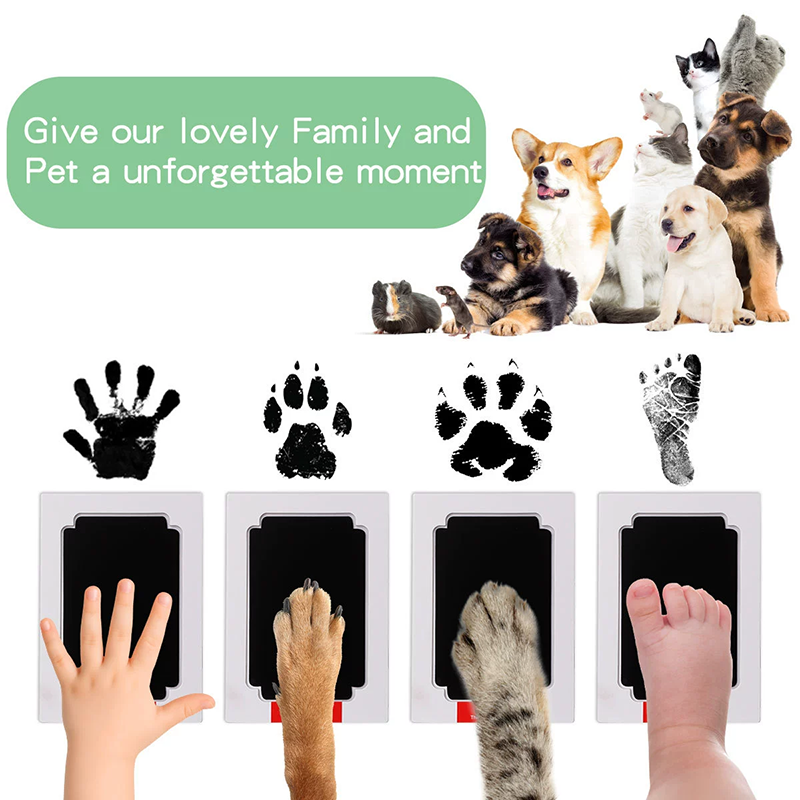 Tampon encreur non toxique pou - Dog Paw Cleaner avis et prix