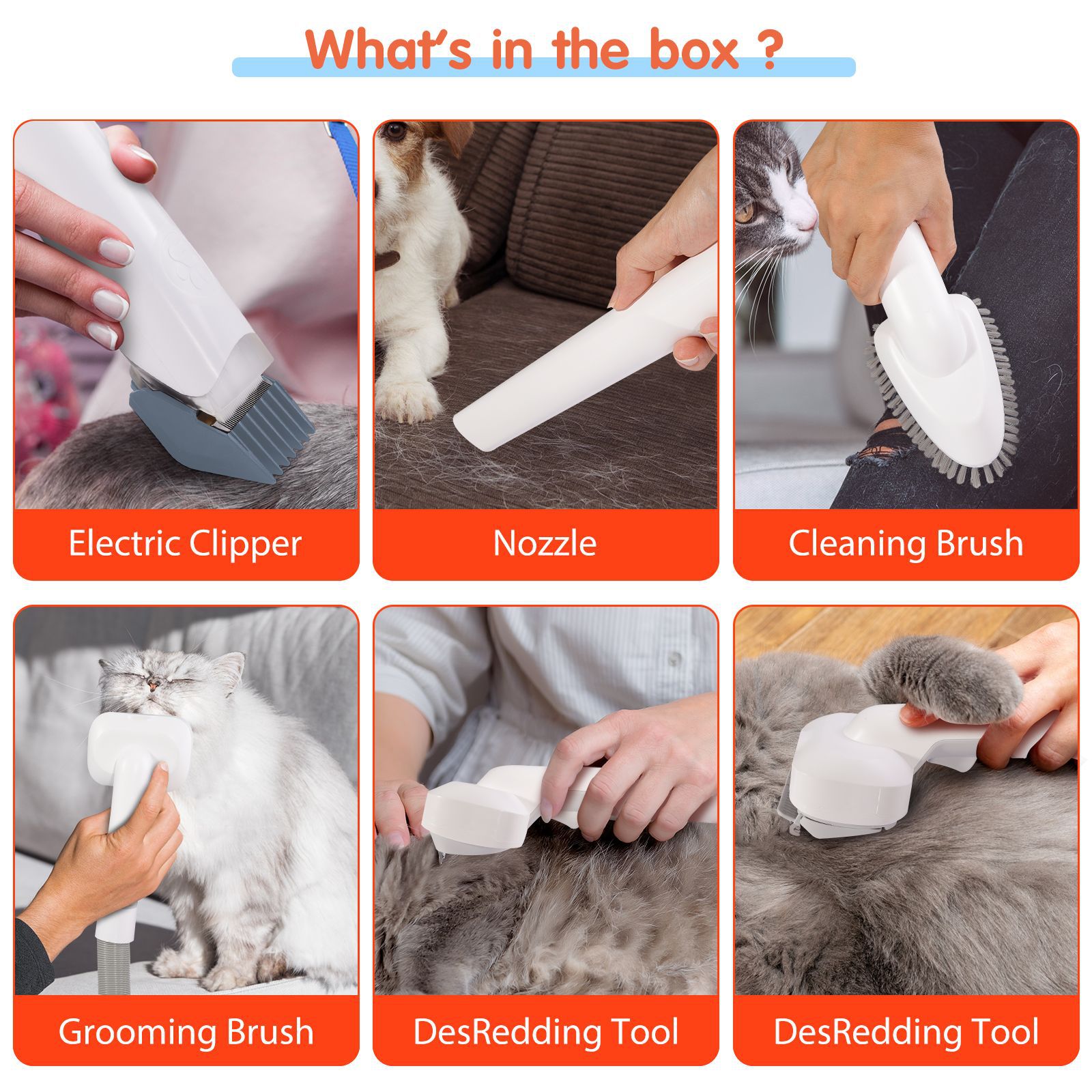 Kit d'aspirateur de toilettage - Dog Grooming Clippers avis et prix