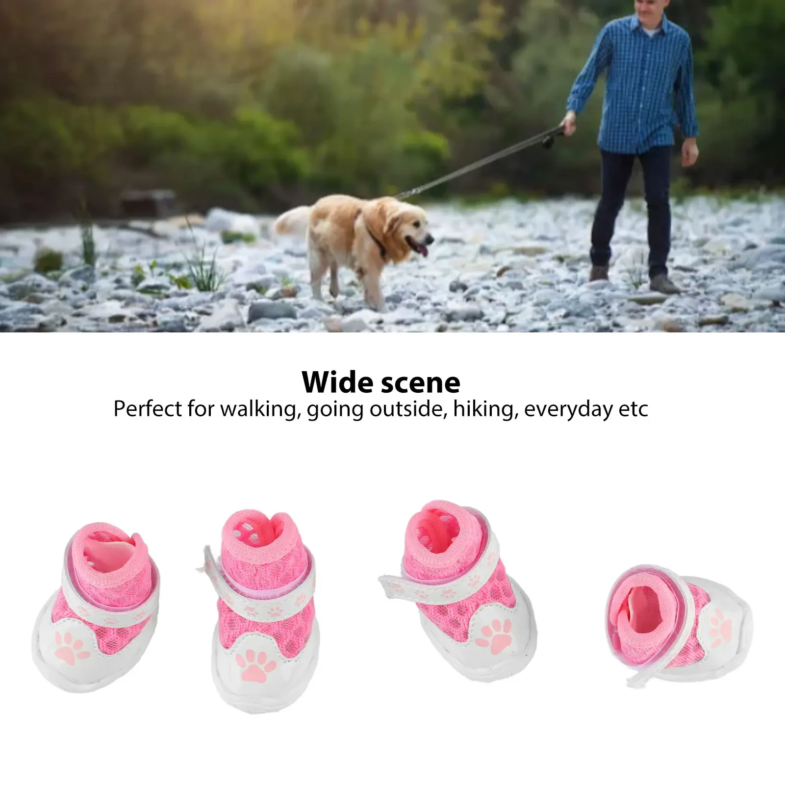 Chaussons en maille respirante - Dog Booties Paw Protector avis et prix