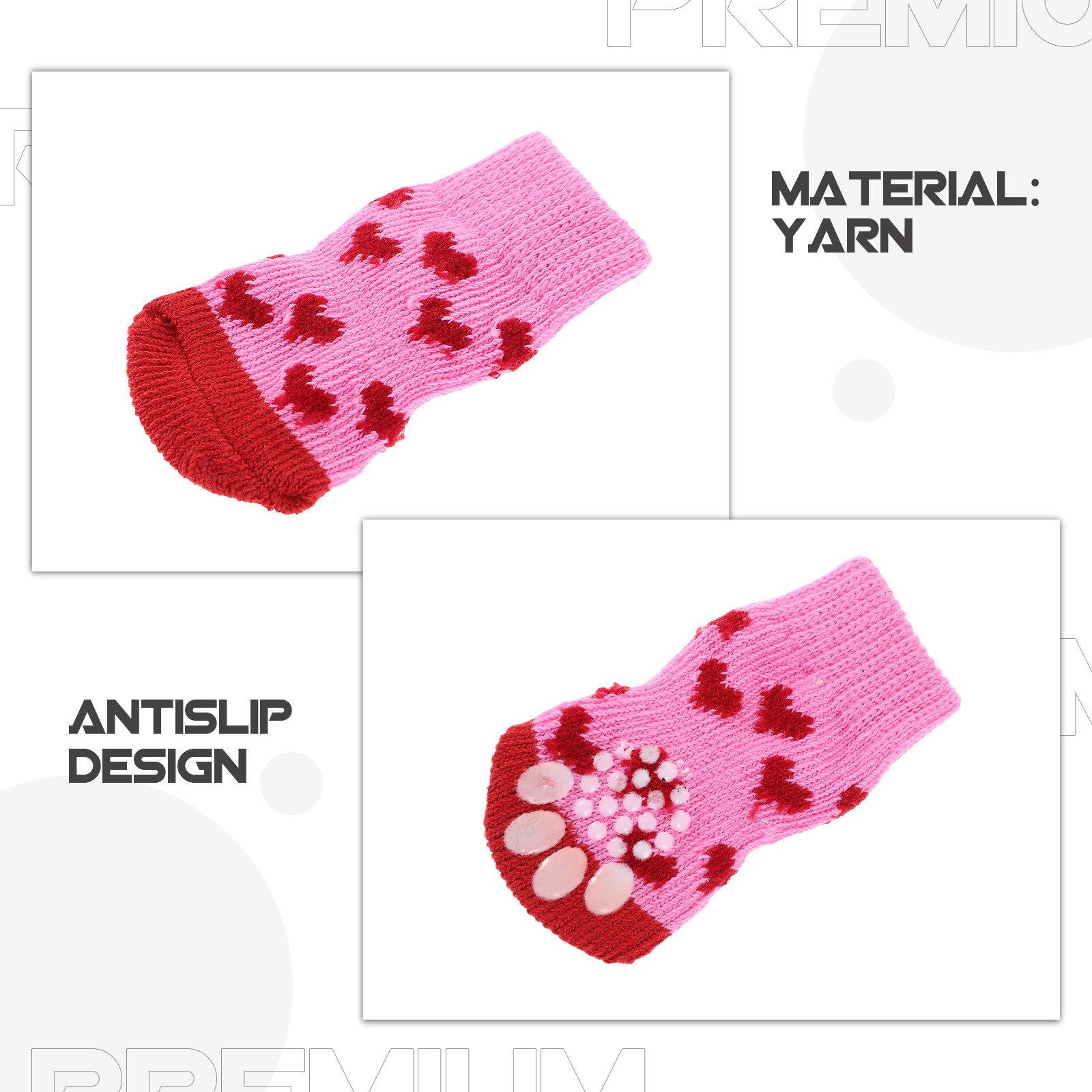 8 paires de chaussons pour chi - Dog Booties Paw Protector avis et prix