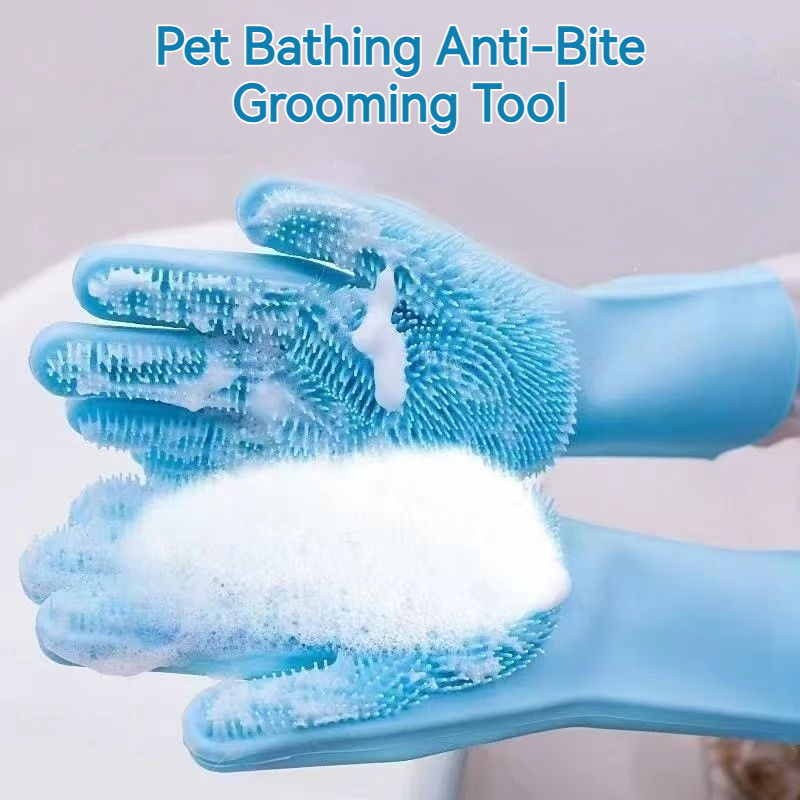 Gant de bain pour animaux de c - Pet Supplies Dog Wash avis et prix