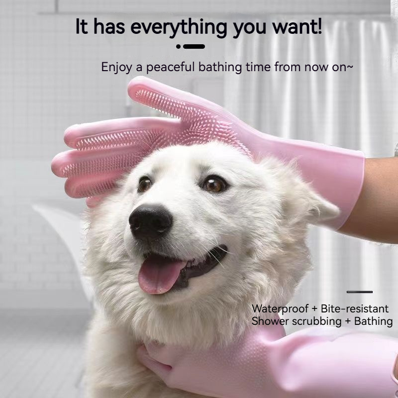 Gant de bain pour animaux de c - Pet Supplies Dog Wash avis et prix