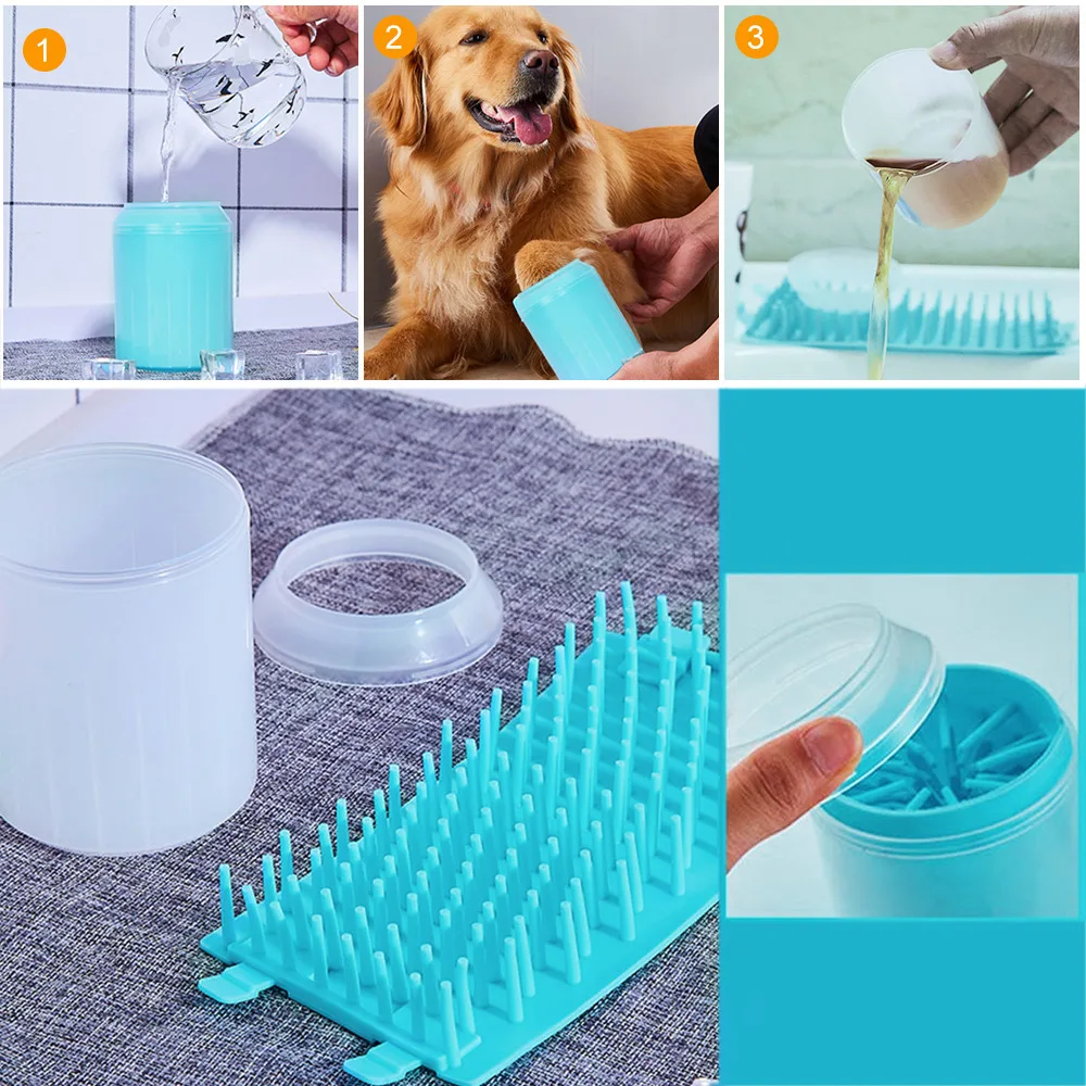 Nettoyeur de pattes pour anima - Dog Paw Cleaner avis et prix